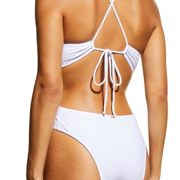 PQ Swim Sail White Vale One Piece Swimsuit Sz L NWT - Picture 10 of 12